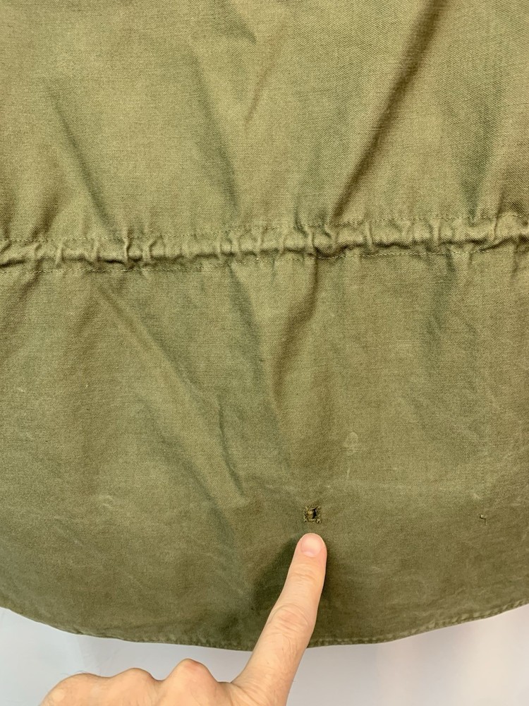 ORIGINAL WWII US ARMY WOMEN'S M1943 M43 FIELD JACKET Patches -SIZE Medium?