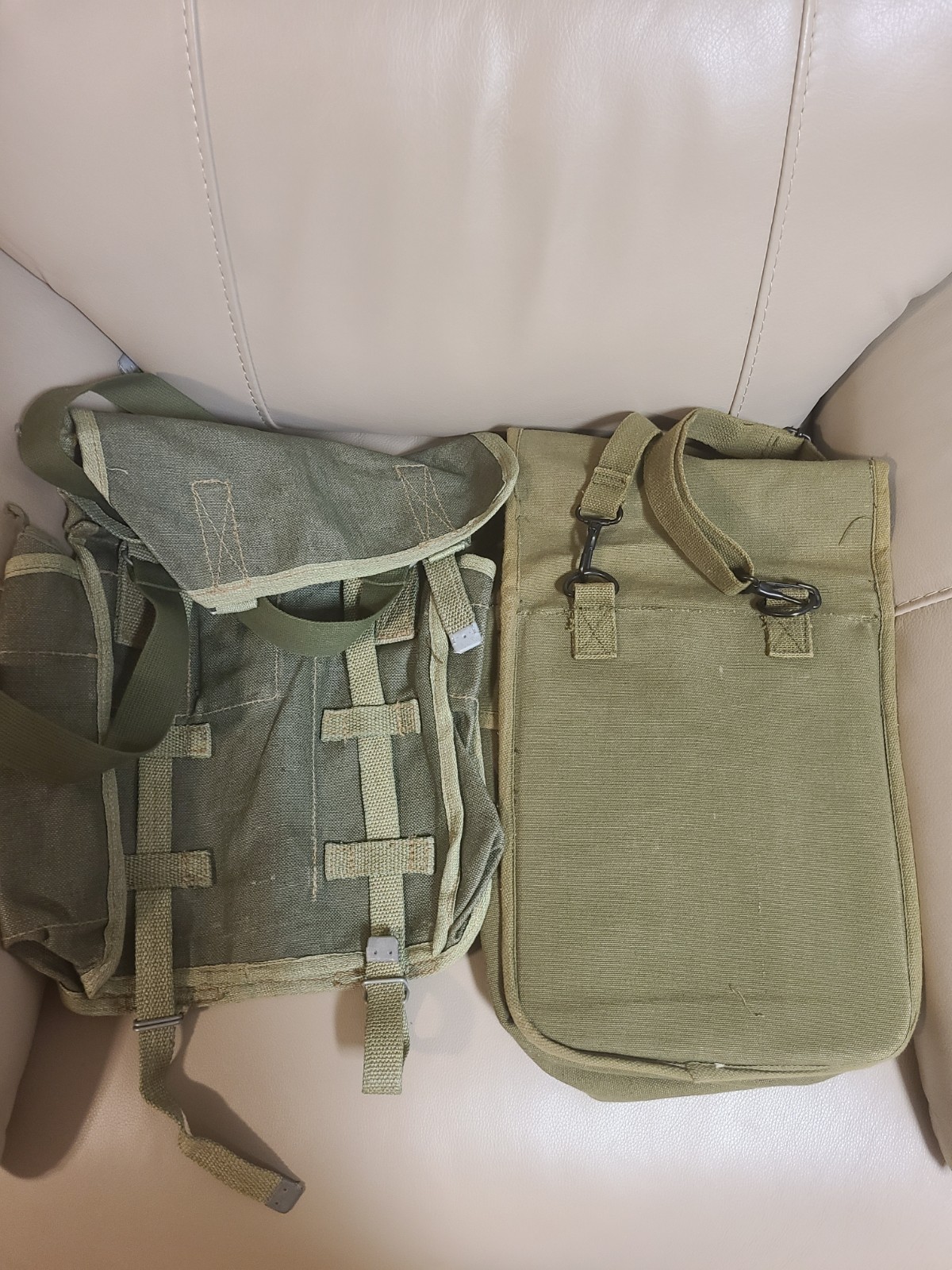 Military Surplus Map Case, Satchel