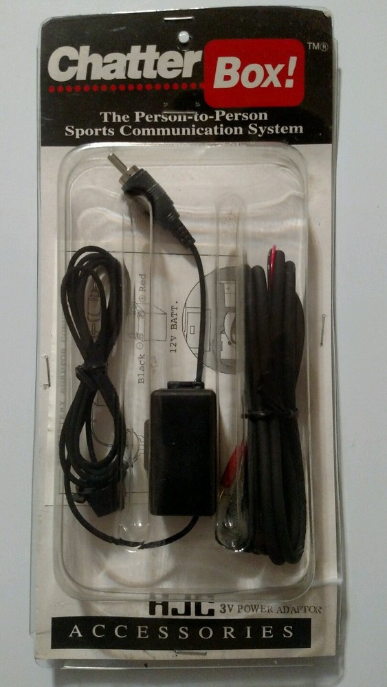 ChatterBox HJC 3V Power Adaptor New