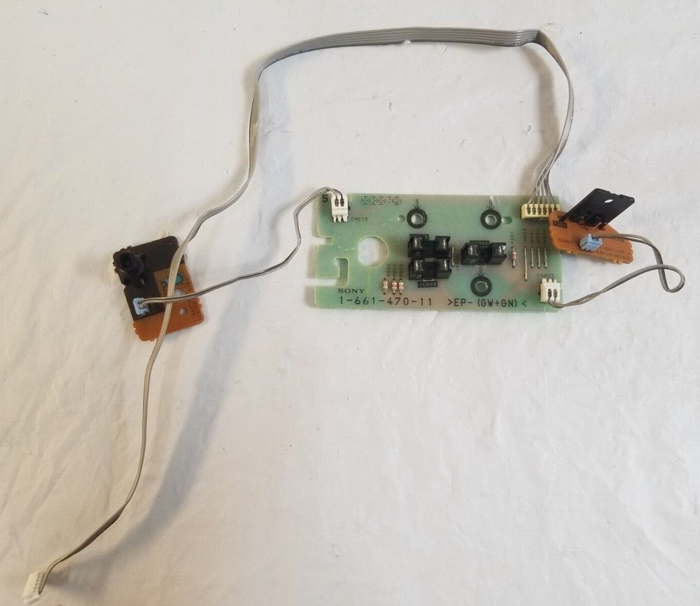SONY CDP-CX225 Compact Disc Player SENSOR PCB BOARD