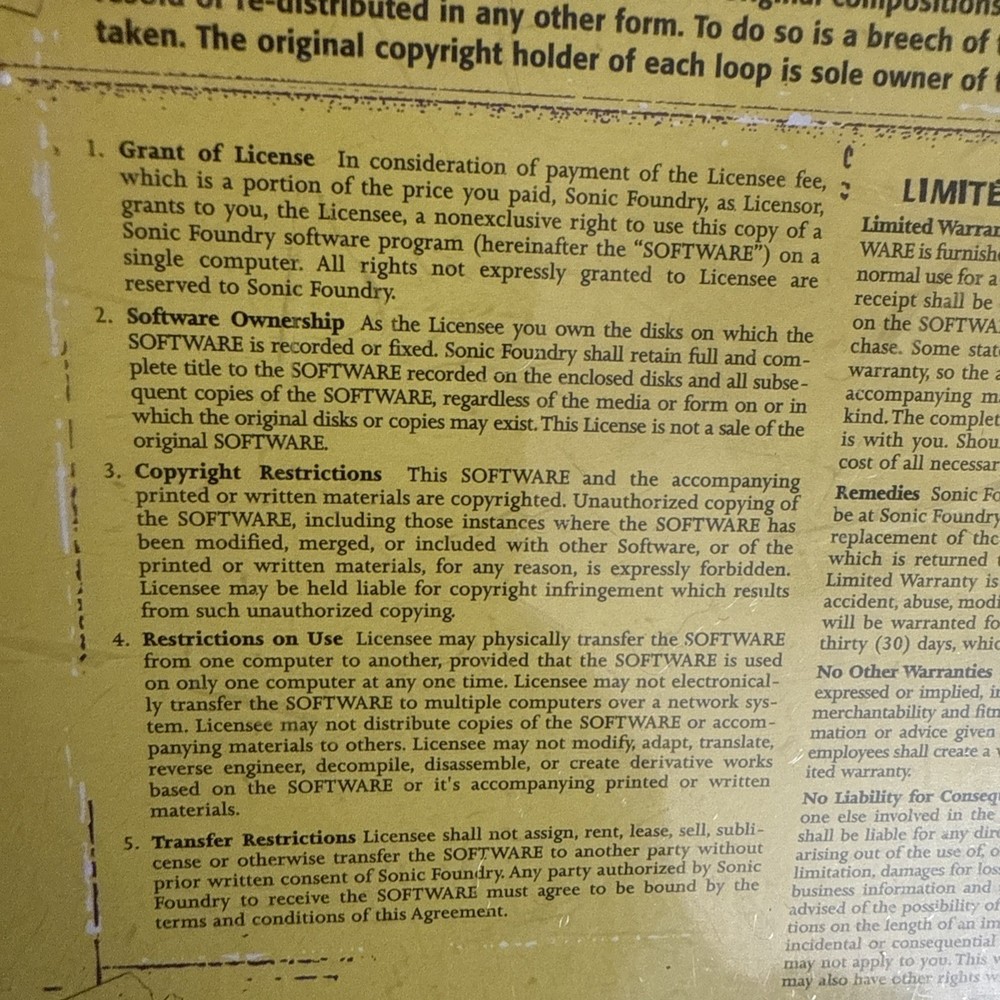 Sonic Foundry Fuel Ethnicity Loops For Acid Sample/Sound Library/Sampling CD