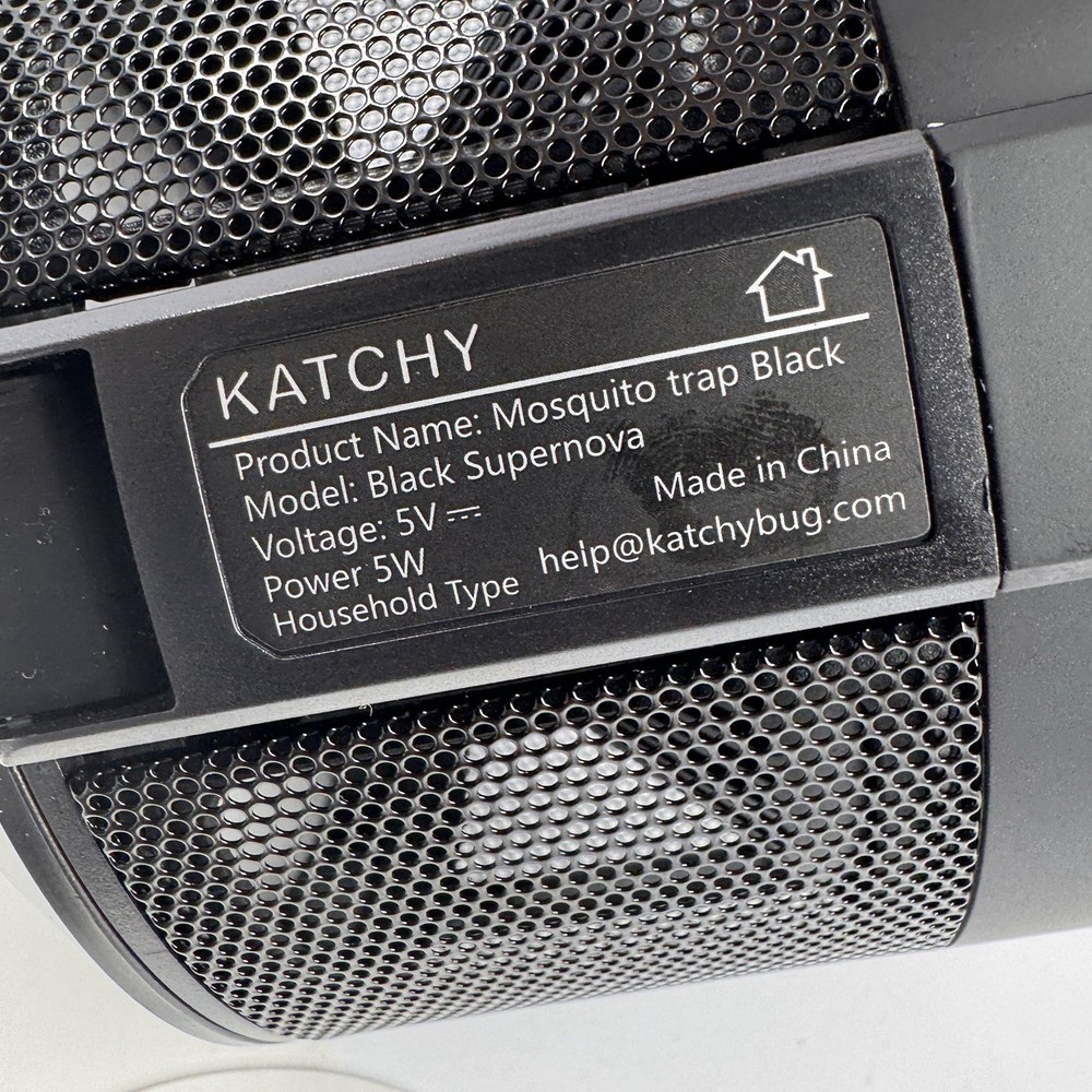 Katchy Automatic Indoor Insect Trap Black Open Box Lightly Used