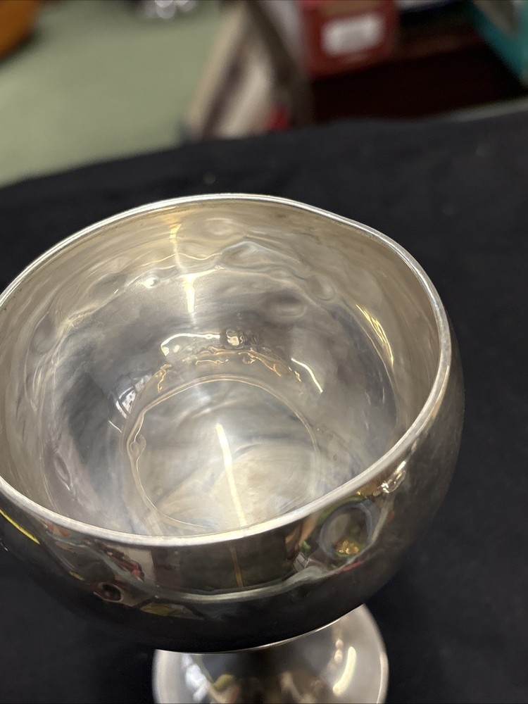 Antique Solid Silver Goblet Sheffield 1926 JDWD 76g 13cm Hight
