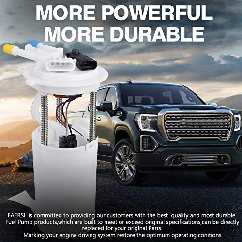 Fuel Pump Assembly w/Sensor Replace# E3508M Compatible with 2000-2003 Chevy