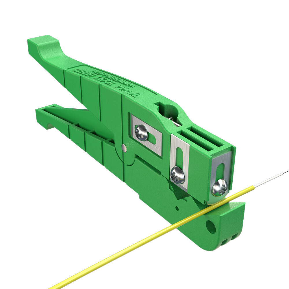 Applicable Diameter 6.4-14.3mm Coax Cable Stripper with One Longitudinal Blade