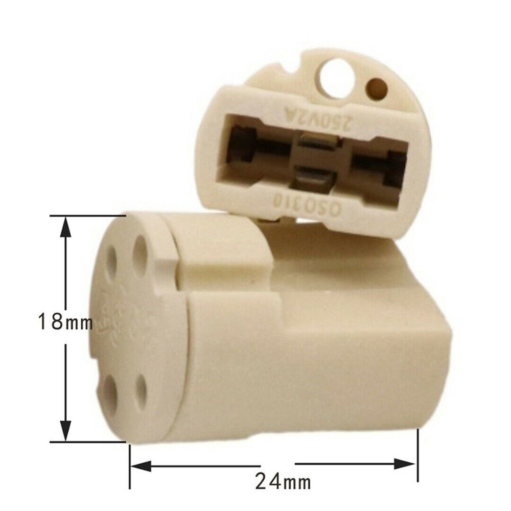 10pcs G9 Base Ceramic Lamp Holder Socket & Cable LED bulb down Light