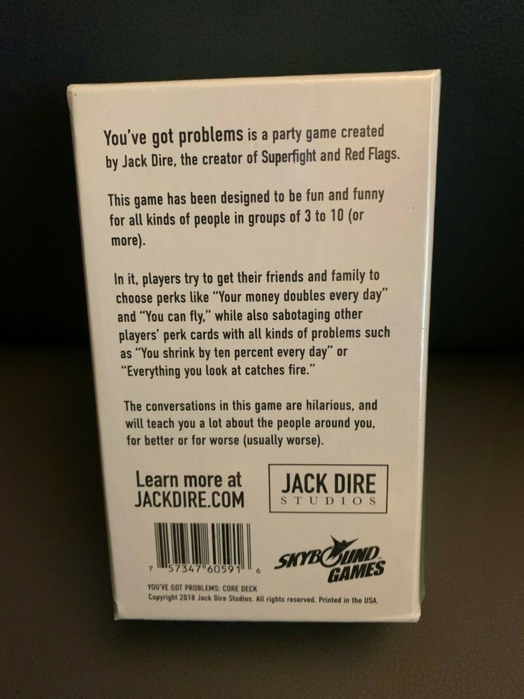 New Sealed You've Got Problems Core Deck Card Game