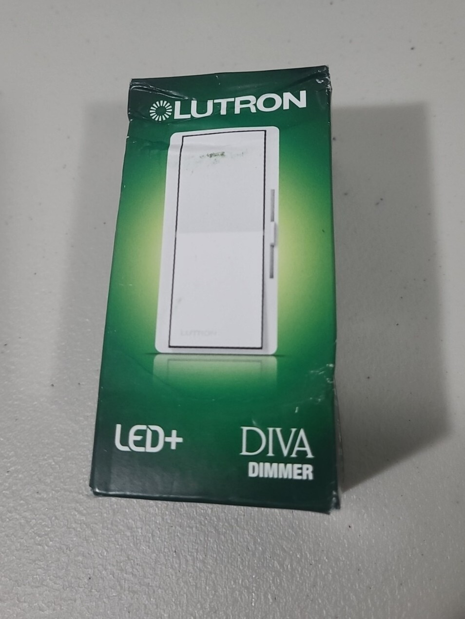 Lutron Diva DVCL-153PR-WH 120V Single Location or 3Way CFL/Digital LED Dimmer W