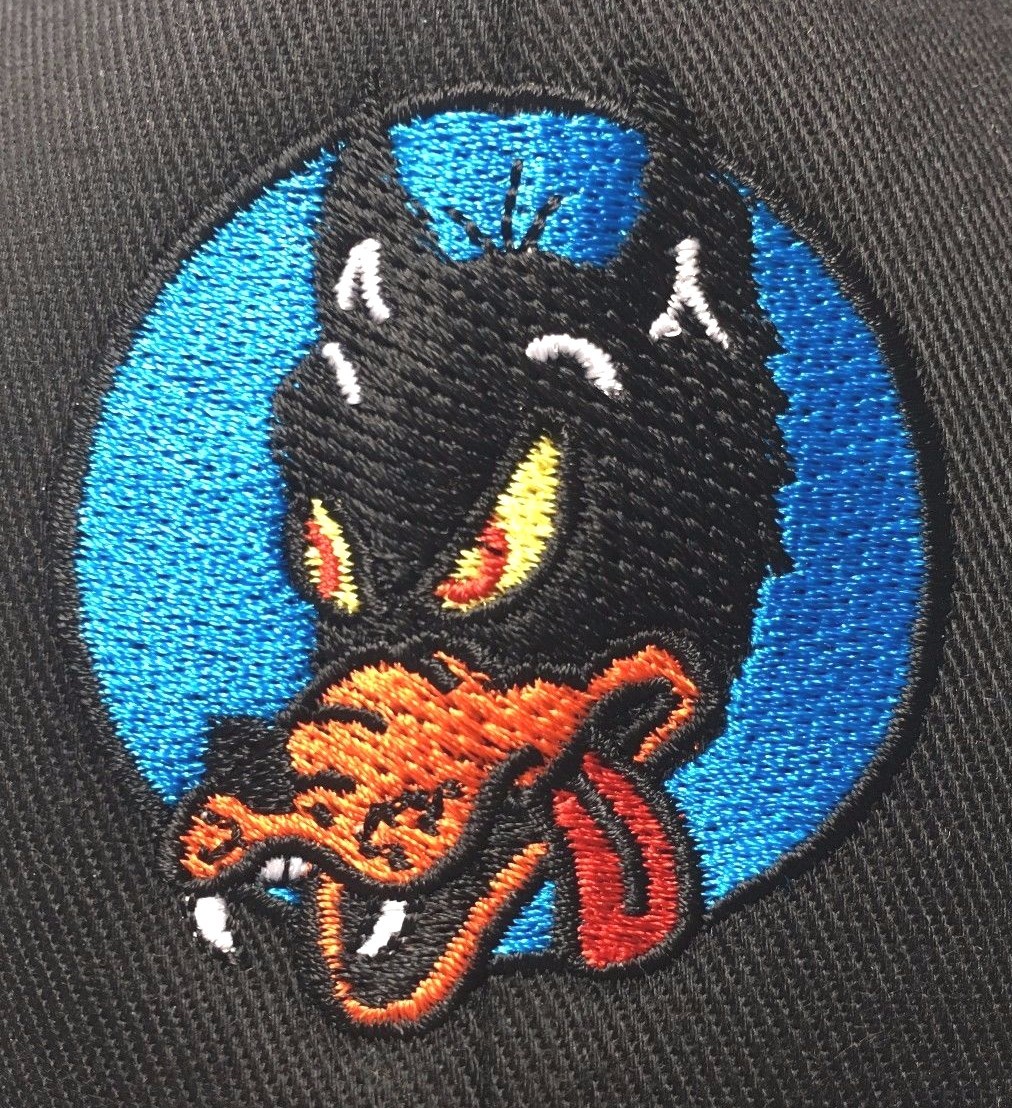 Grateful Dead Wolf Embroidered Flexfit Ball Cap Black, Navy or Olive S/M L/XL 2X