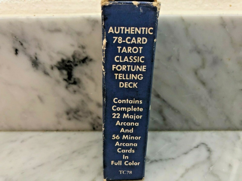 The Tarot Classic Deck by Stuart R Kaplan MISSING INSTRUCTIONS BOOKLET