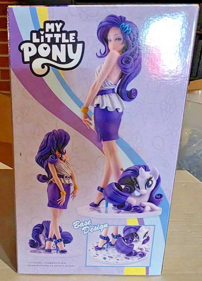 My Little Pony Rarity Bishoujo 1:7 Scale Statue - ReRun. NIB.