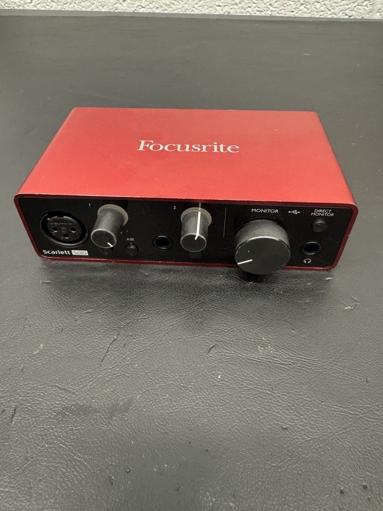 Focusrite Scarlet Solo Gen 3