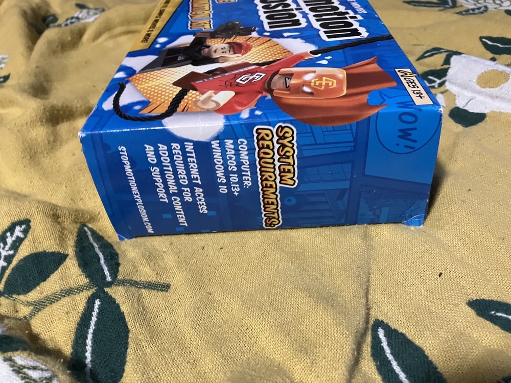 Stopmotion Explosion Complete HD Animation Kit w/Camera 2021 UNOPENED BOX