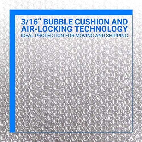 Bubble Cushioning Wrap Rolls Perforated 12" Packaging