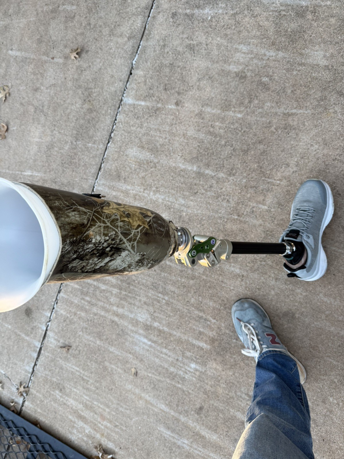 College Park Prosthetic Leg Camouflage Socket REFIT-100-01 TS-50FS Model