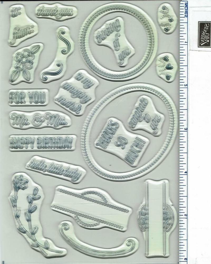 Stampin' Up! THAT'S THE TAG & TIMELESS TAGS THINLITS Dies - NEW