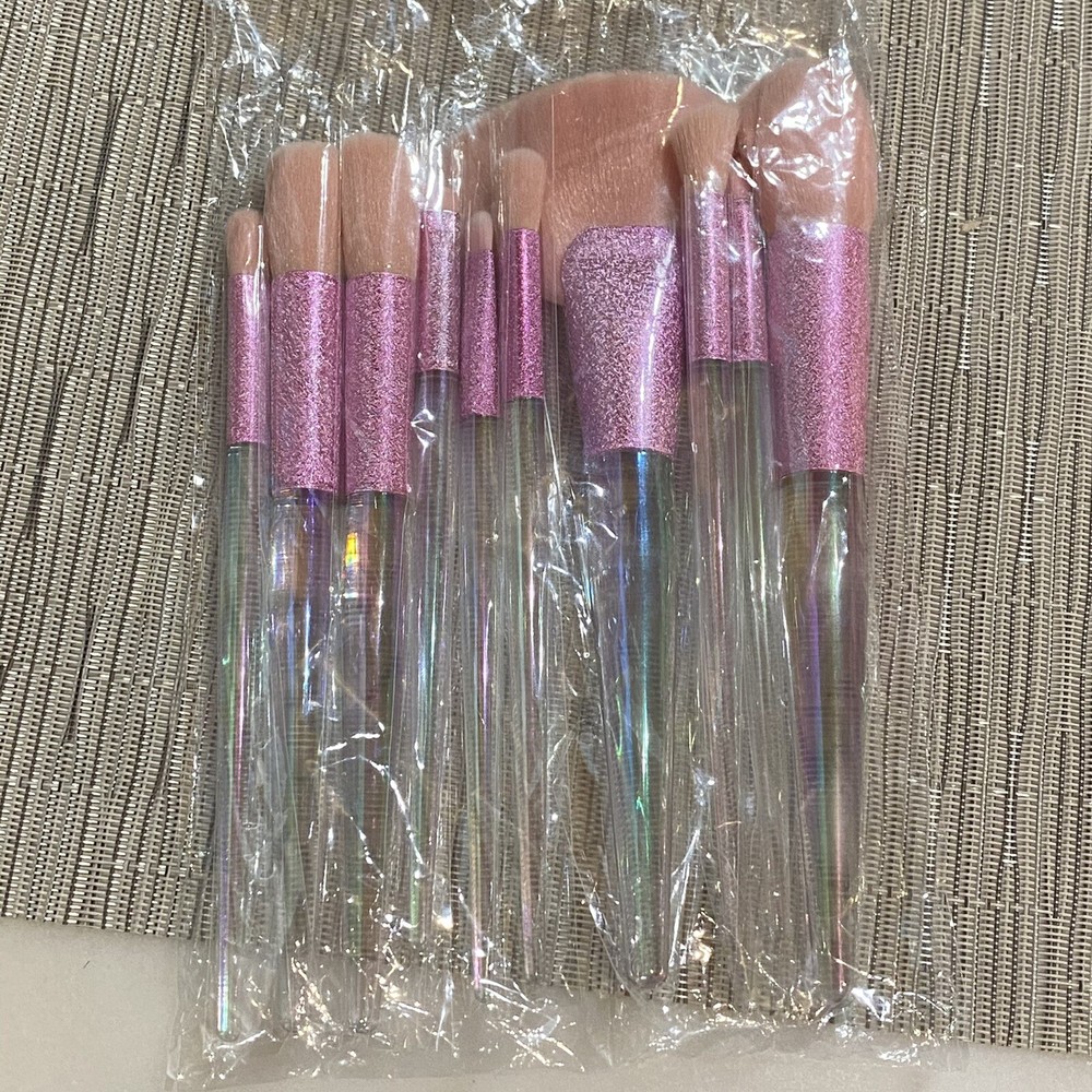 Holographic 10 Piece Brush Set