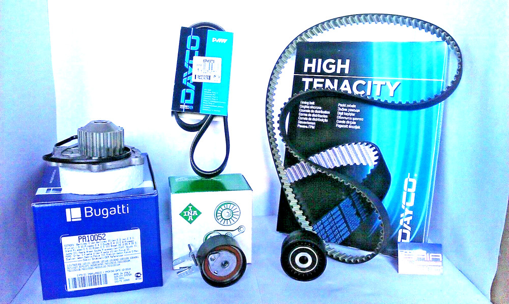 DISTRIBUTION KIT + WATER PUMP + CING SERV FOR FORD FOCUS C-MAX II 1.6 TDCI 20...