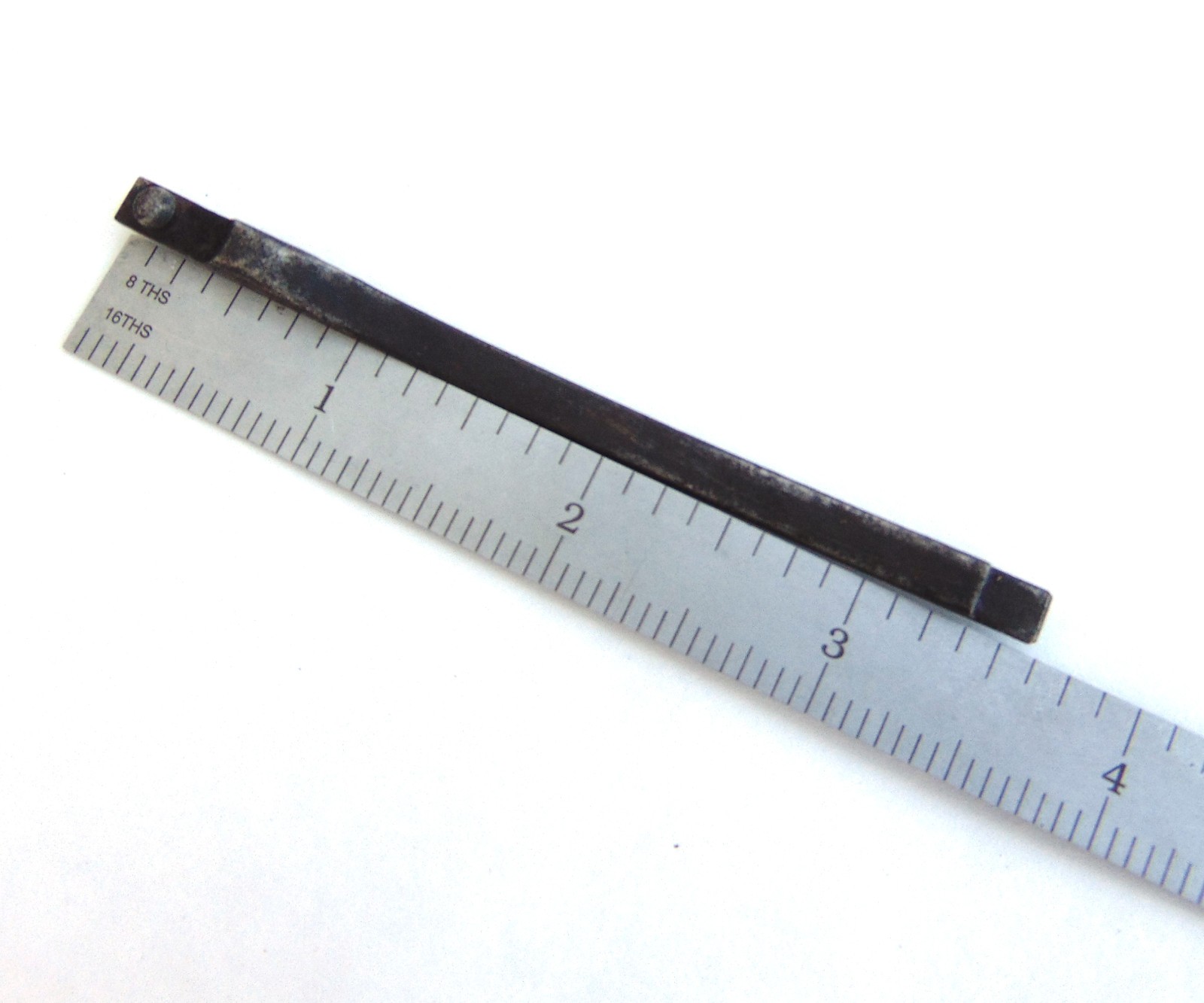 WW2 German 98 Mauser rifle stock Middle band Milled Spring Band. No serial.Orig.