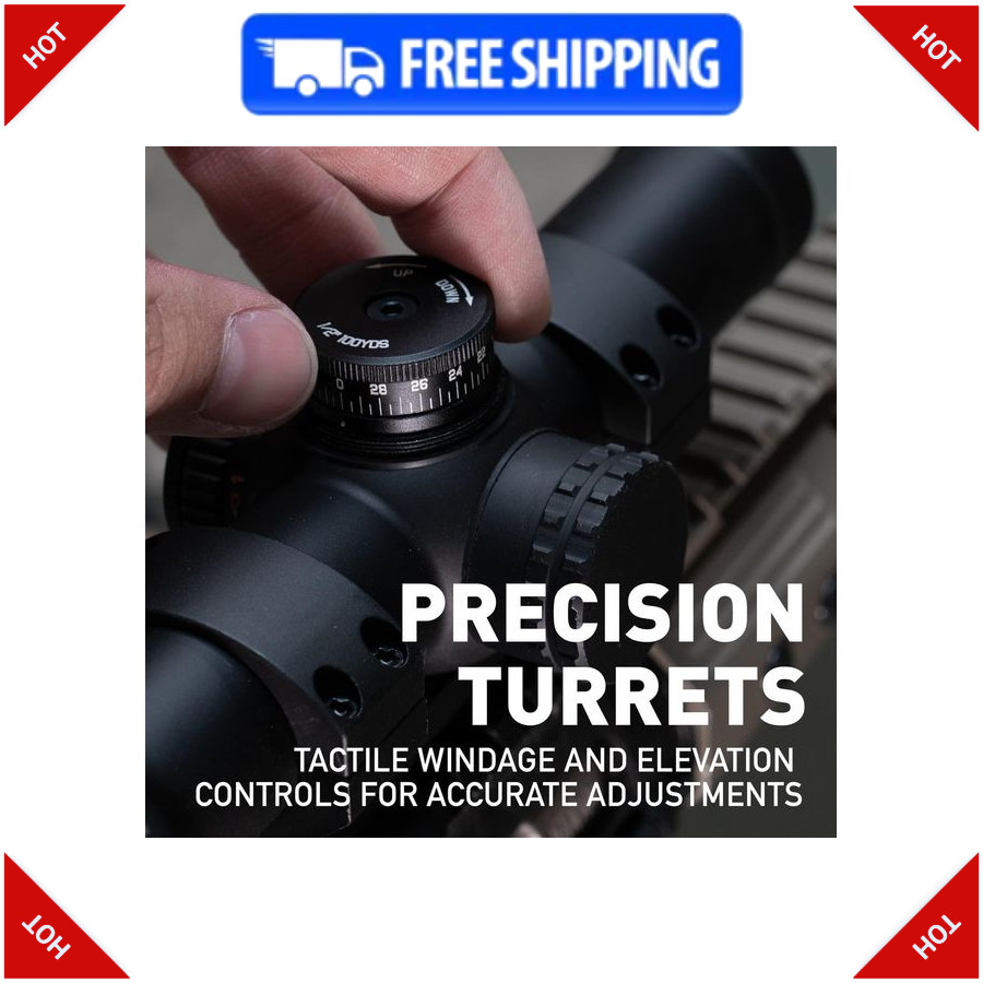 Monstrum Banshee 2-10x30 MPVO Rifle Scope with Offset Mount