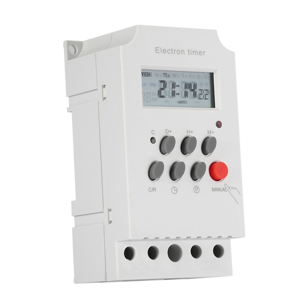 AC-DC 24V 30A Digital Timer Switch Programmable Electronic Time Control Switch