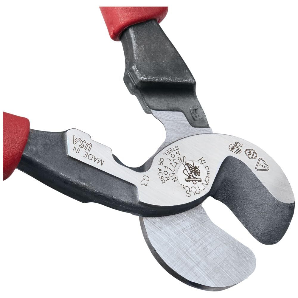 Klein Tools Journeyman High Leverage Cable Cutter for Aluminum Copper Cable