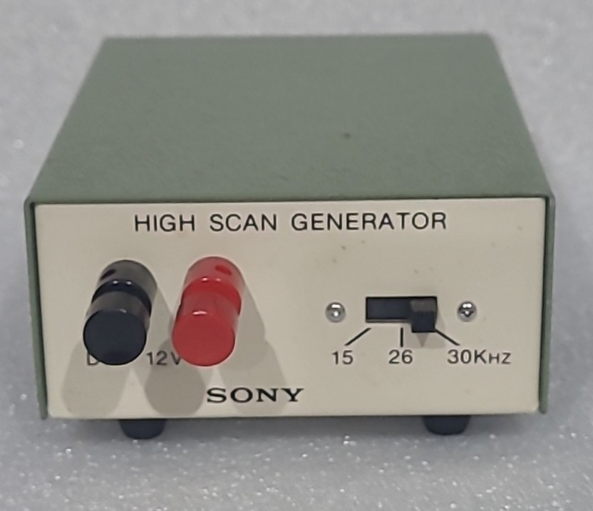 Sony High Scan Generator Untested