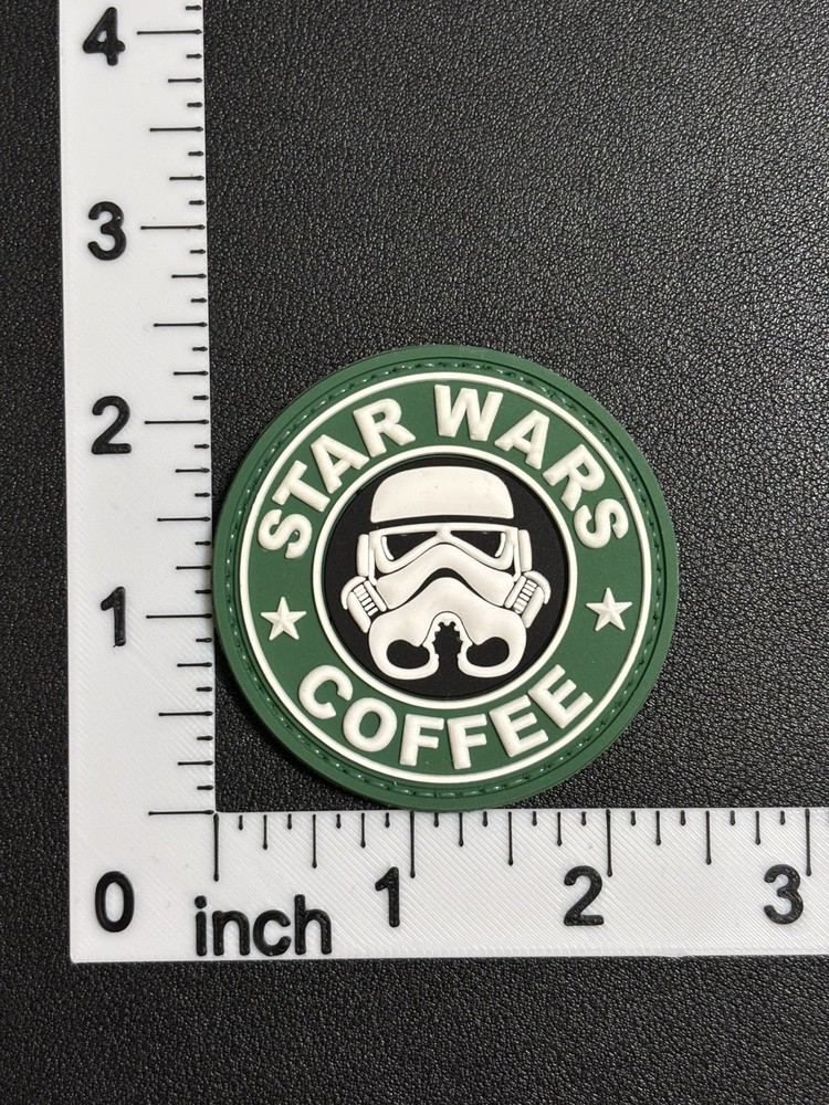 PVC Tactical Patch- Guns and Coffee Patch - Morale Stormtrooper Patch