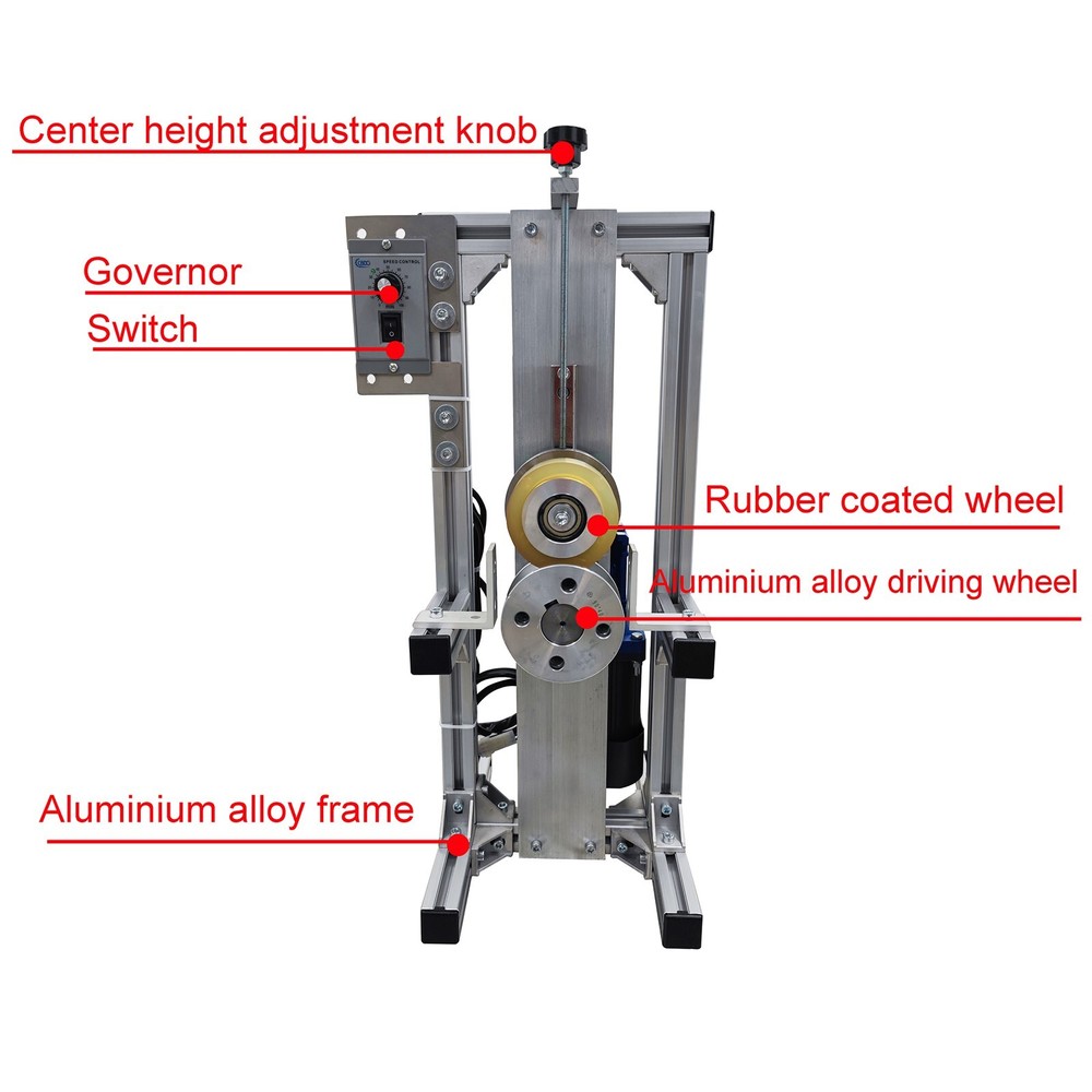 Extrusion Tractor Machine Extruder Tractor for Small Pipe Sheet Adjust Speed110V