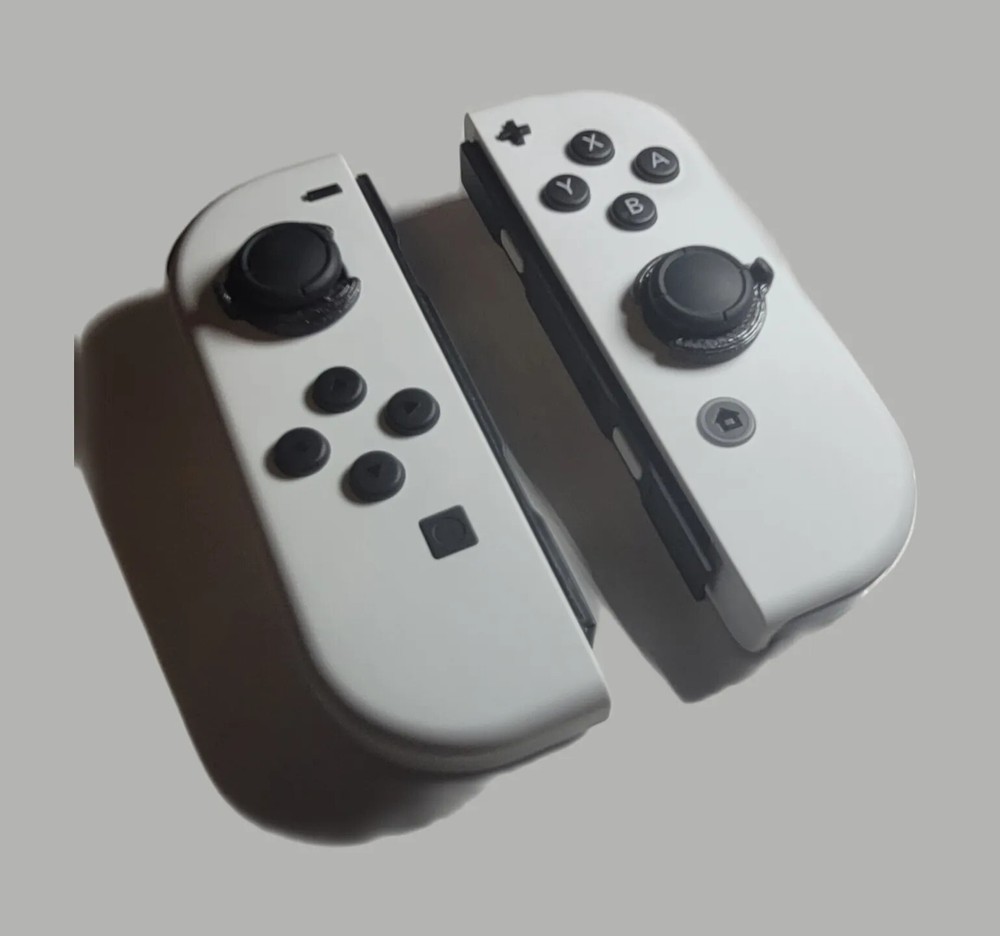 8 Pack - Stick Lock/Protectors For Nintendo Switch Joy-con Controllers - Black