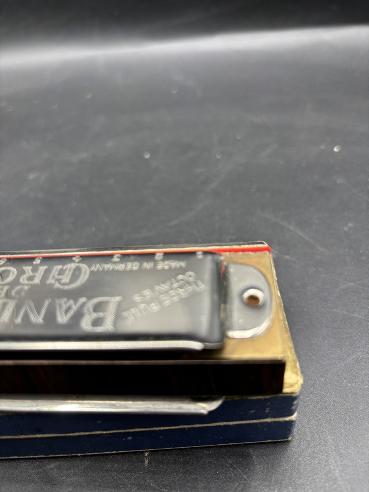 The Bandmaster Chromatic Harmonica Vintage Boxed