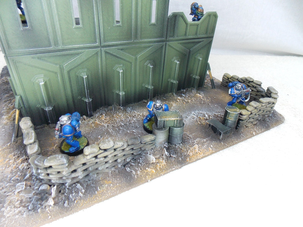 WARGAMING TERRAIN PAINTED