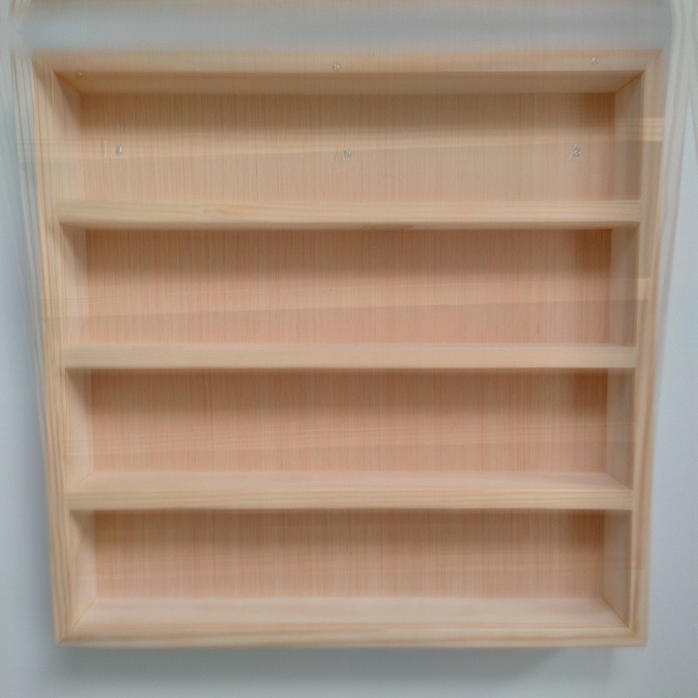 Wooden Cassette Storage Display Rack 120