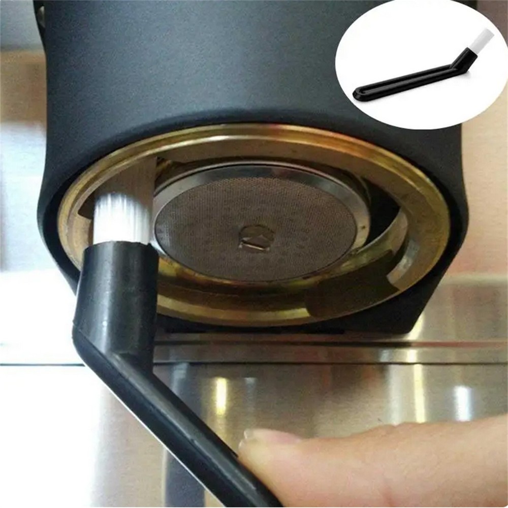 4pcs Coffee Machine Cleaning Brush Anti-scratch Smooth Surface Cleaner Tools