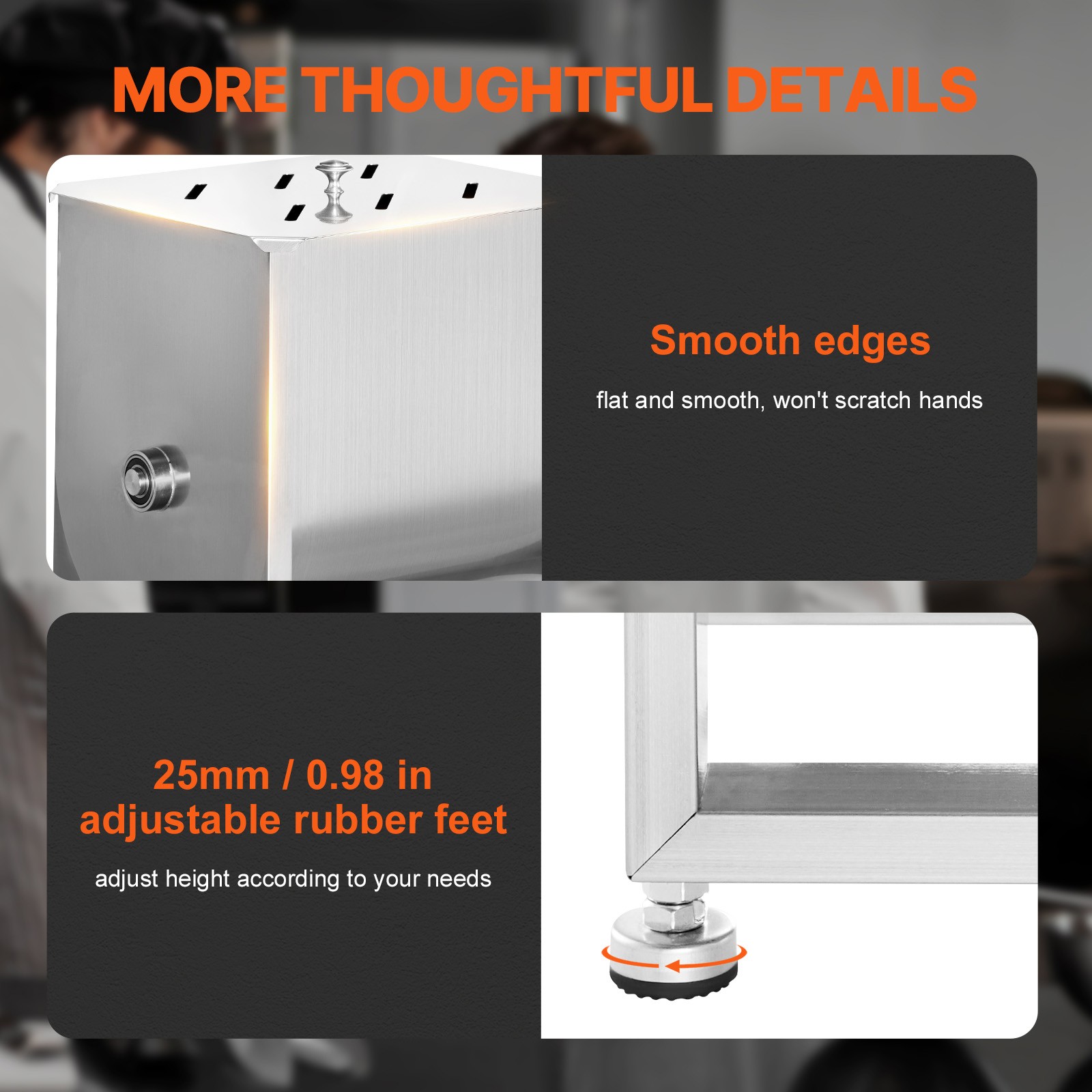 Commercial Manual Meat Mixer 30LB Meat Sausage Hand Mixing Machine Stainless