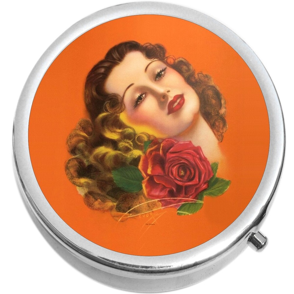 Vintage Billy Devorss  Medicine Vitamin Pill Box