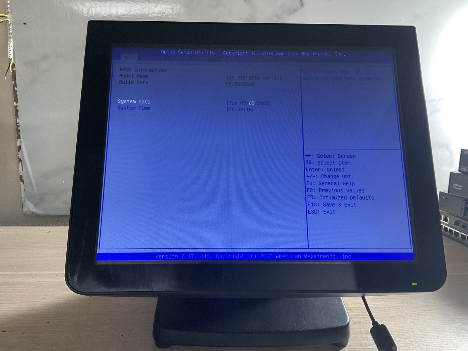 Partner SP-850-BZ -S23QOHC63/POS Touch Terminal Customer Display.JUA2672