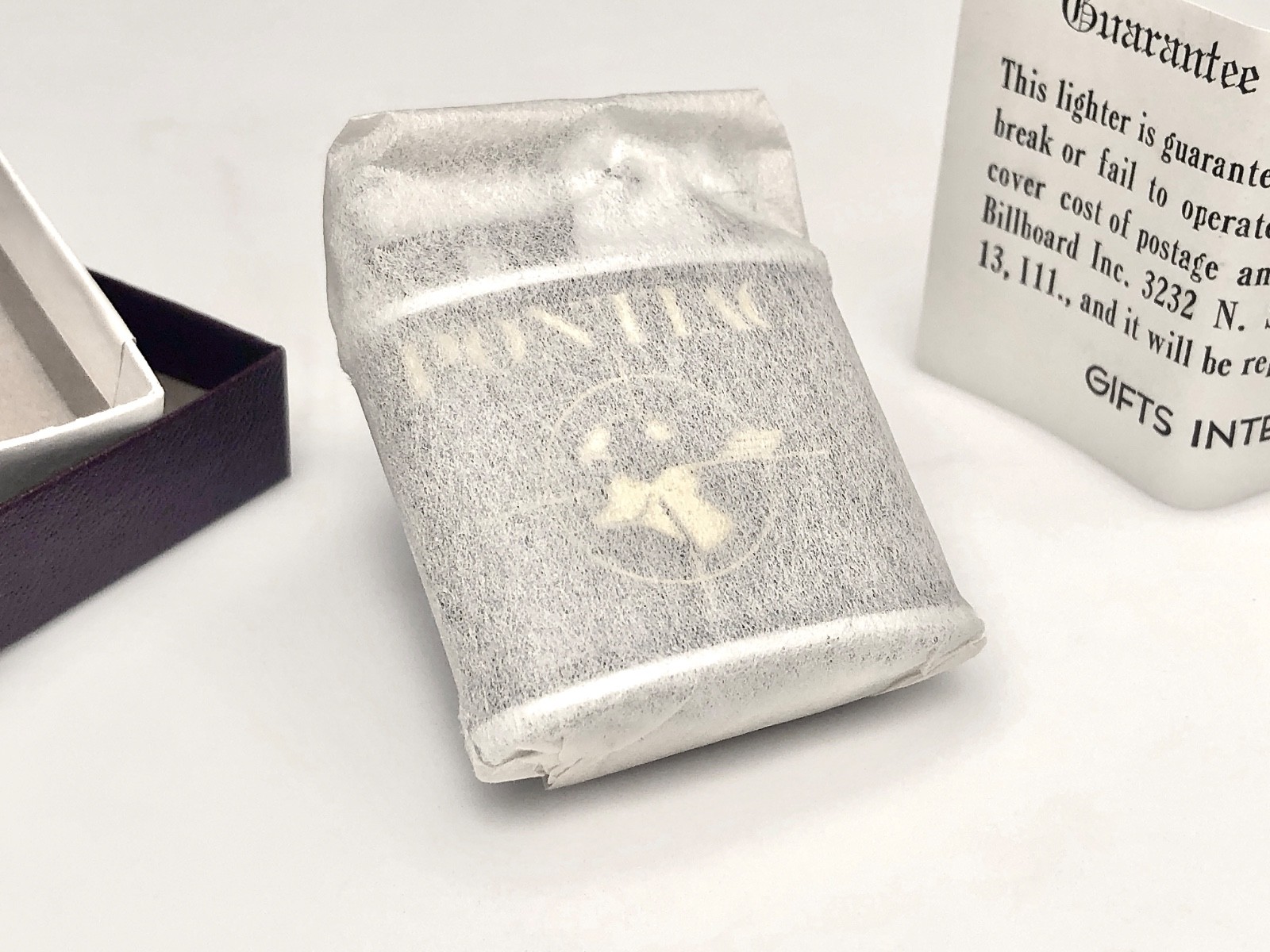 NIB 1950's Dalton Pontiac Cigarette Lighter • Phemix Automatic Superlighter