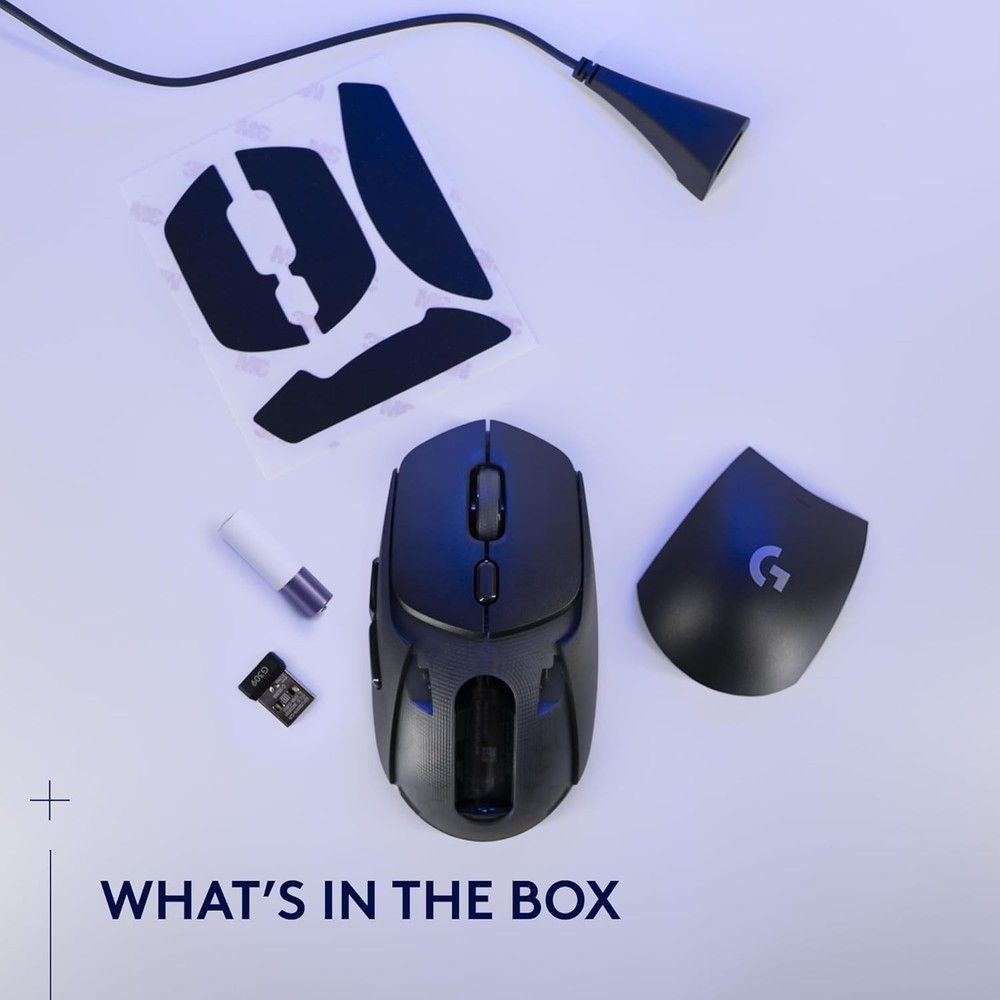 Logitech G309 Lightspeed Wireless Gaming Mouse Hero 25K Sensor 6 Buttons Black