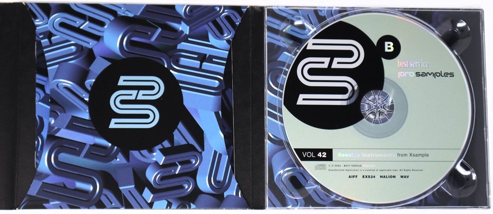 Best Service Pro Samples 42 Session Instruments Sample/Sound Library/Sampling CD