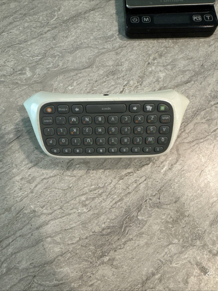 Microsoft XBOX 360 Chatpad - White *AS IS* Untested