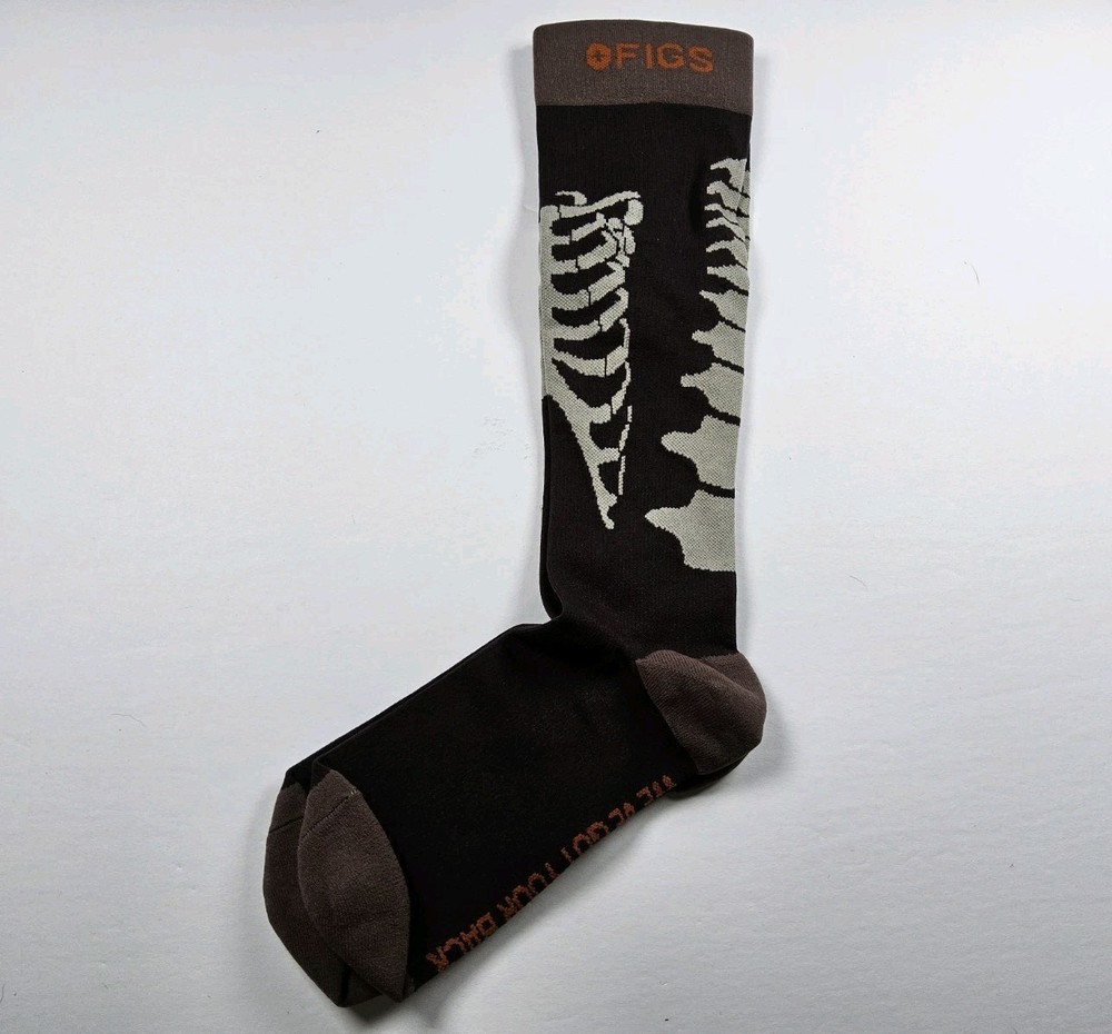 FIGS Compression We've Got Your Back Chiropractic Socks Size M