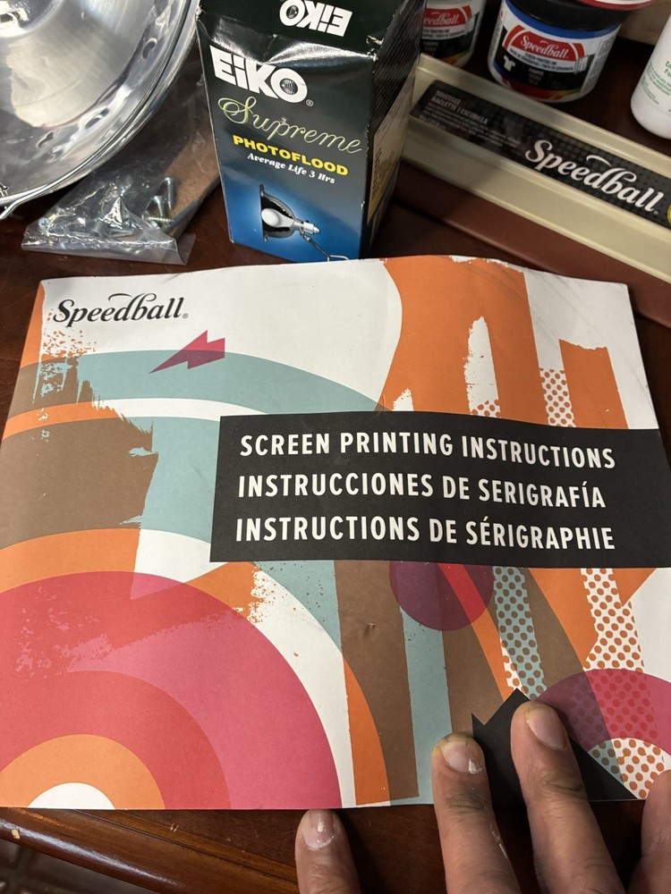Speedball Level 3 Advanced All-in-One Screen Printing Kit, Open Box