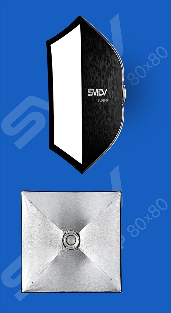 SMDV FLIP NEMO [80x80] Quick Soft Detachable Square Diffuser Speed-Box w/ Pouch
