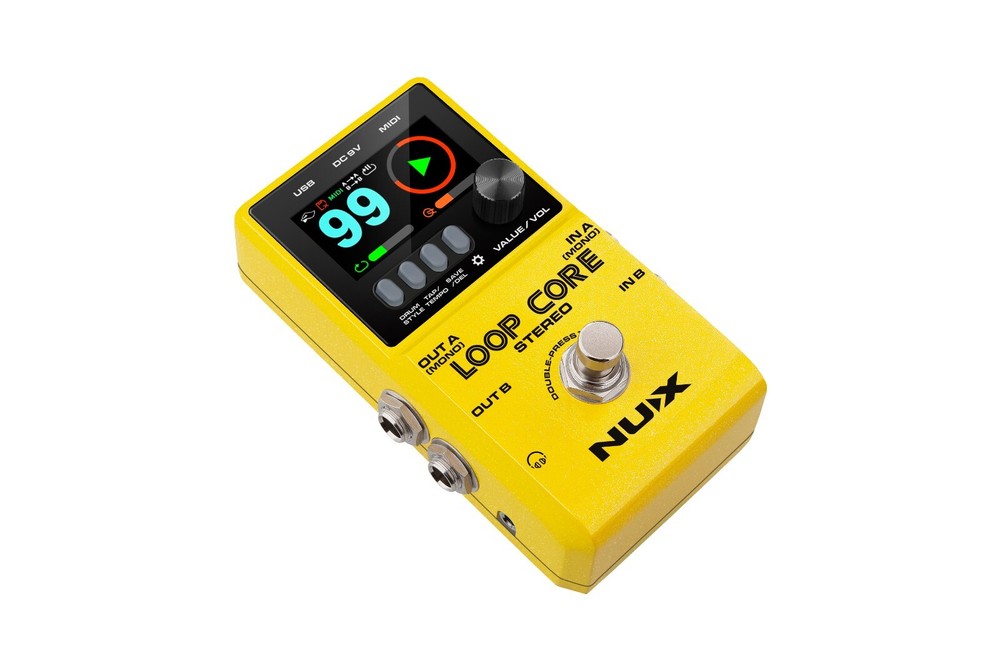 New NUX Loop Core Stereo Looper Guitar Effects Pedal