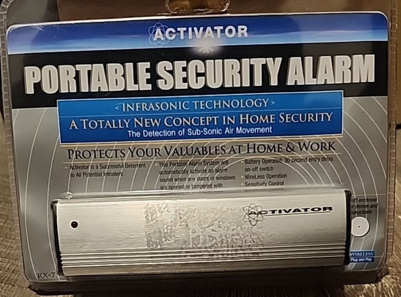 Safeguard Wireless Activator RX-7 Portable Security Alarm - A5