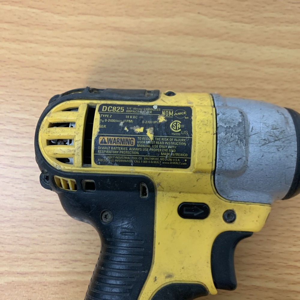 Dewalt DC825 / DC827 / DCF826 18V Volt 1/4" Hex IMPACT DRIVER Tool Only