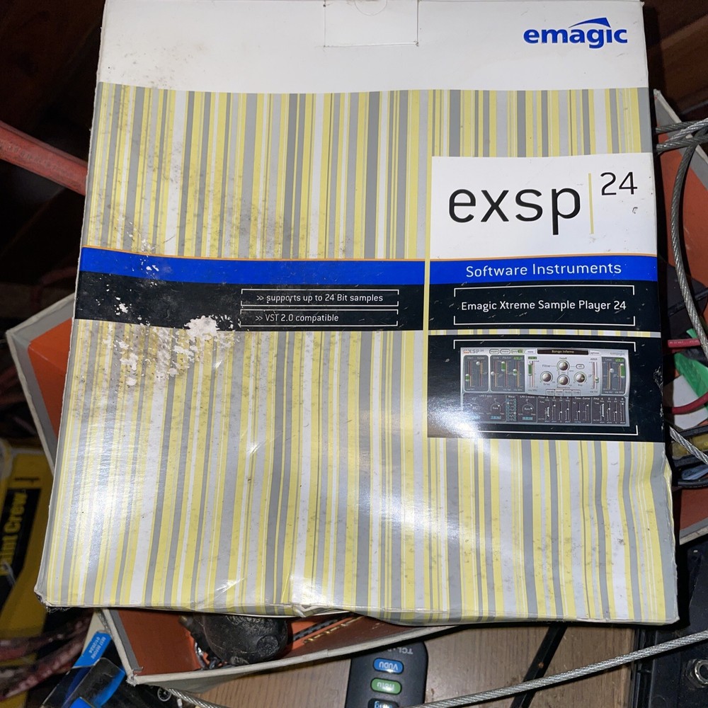 EMAGIC software instruments EXSP 24 Xtreme SAMPLE player 24