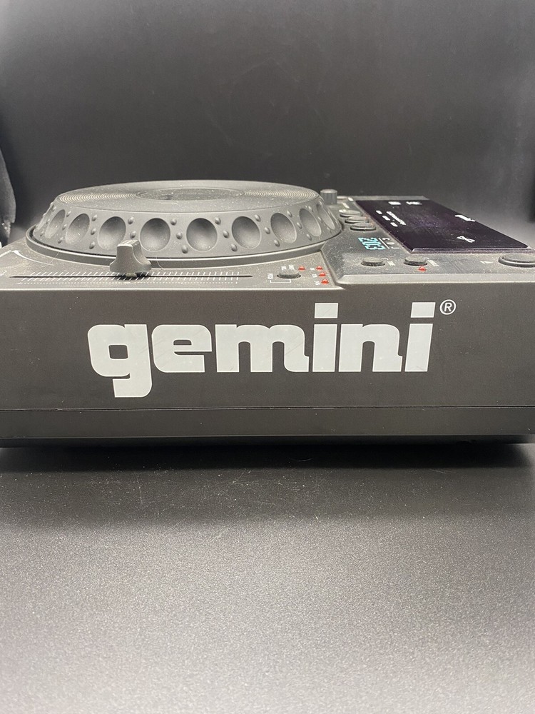 Gemini CDJ-203 Professional CD Player -UNTESTED- No Power Cord