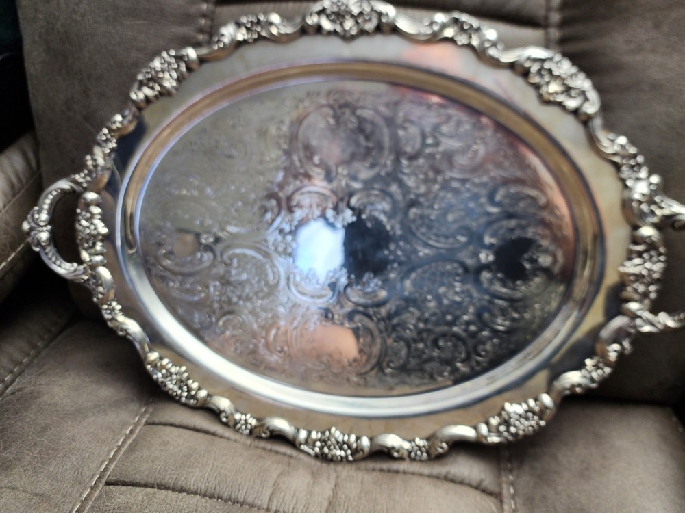 vintage serving platter